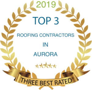 Top three ROOFING CONTRACTORS IN AURORA .